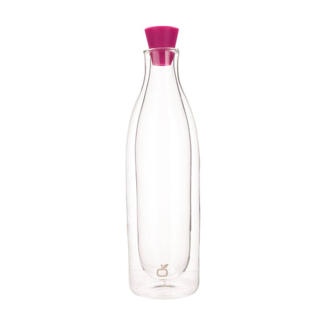 Karafka izotermiczna szklana 1l różowa - Cookut