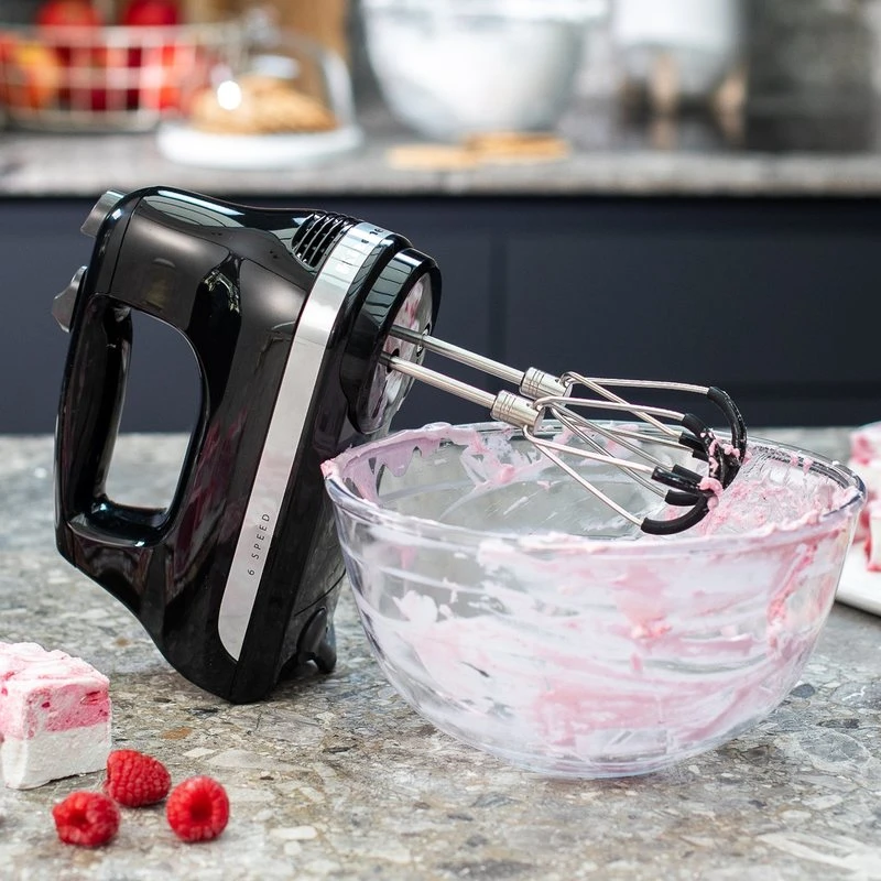 Sześciobiegowy mikser ręczny KitchenAid 5KHM6118EOB, czarny, zdjęcie 1