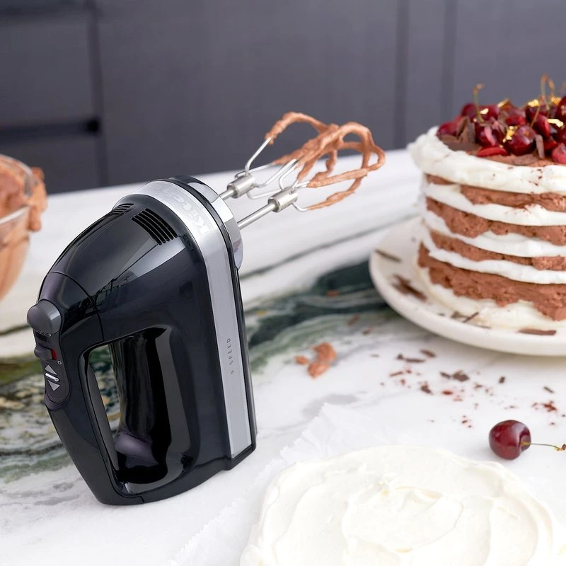 Dziewięciobiegowy mikser ręczny KitchenAid 5KHM9212EOB, czarny, zdjęcie 1
