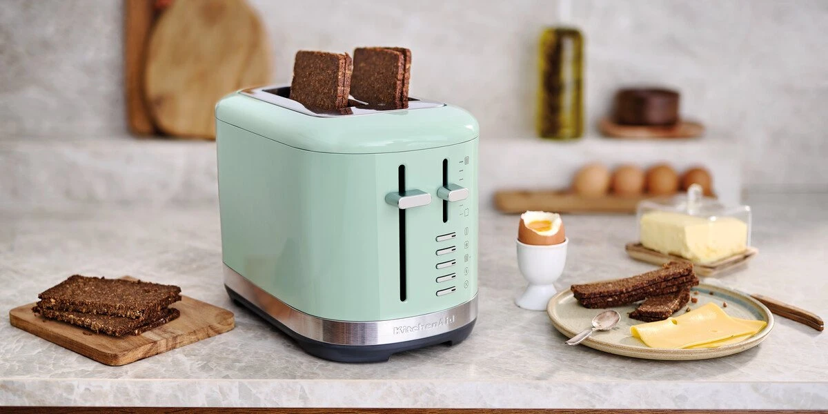 Toster KitchenAid na 2 kromki z manualnym sterowaniem 5KMT2109EPT, pistacjowy