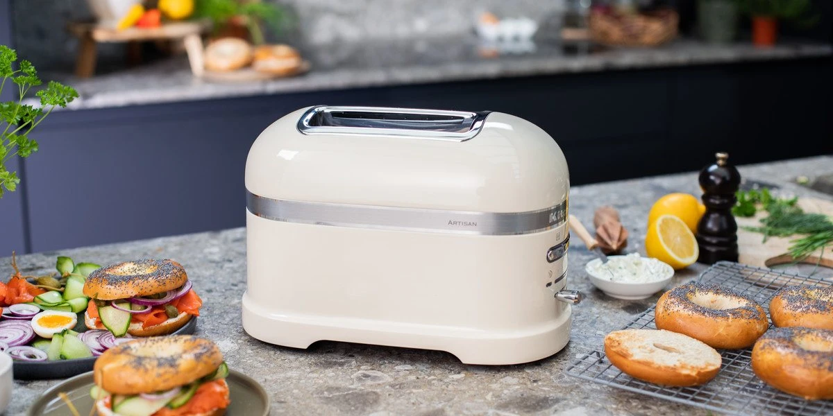Toster KitchenAid Artisan na 2 kromki 5KMT2204EAC, kremowy, zdjęcie 3
