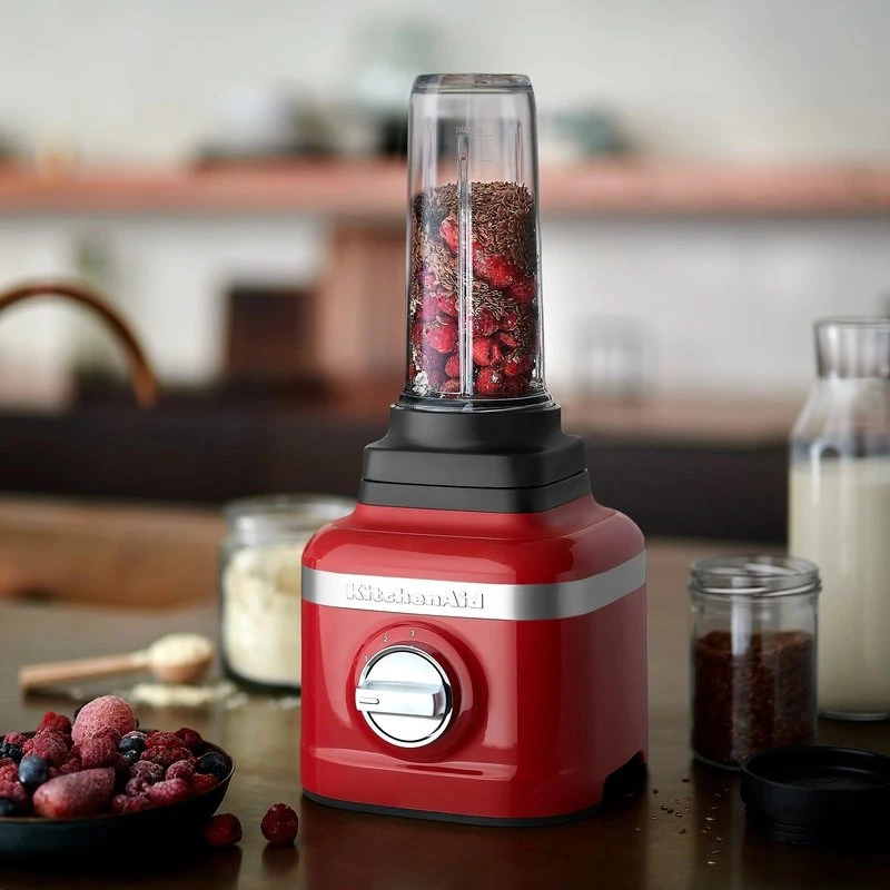 Blender kielichowy KitchenAid K150 z bidonem 500 ml 5KSB1330EER, czerwony, zdjęcie 1