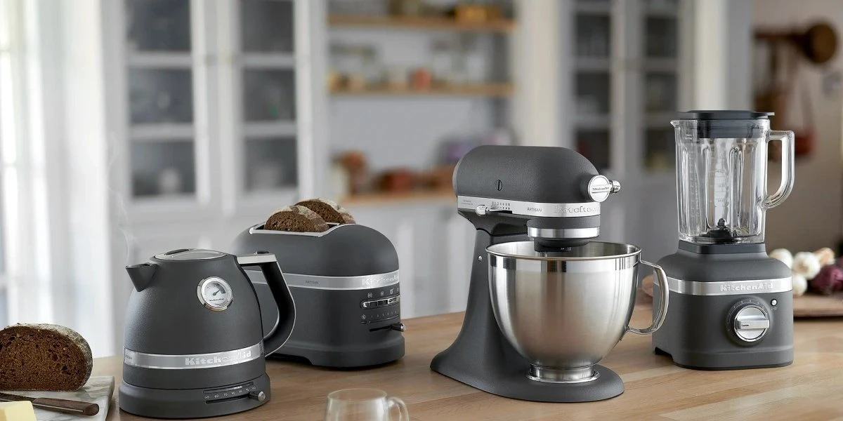 Blender kielichowy KitchenAid Artisan K400 5KSB4026EGR, szary, zdjęcie 1