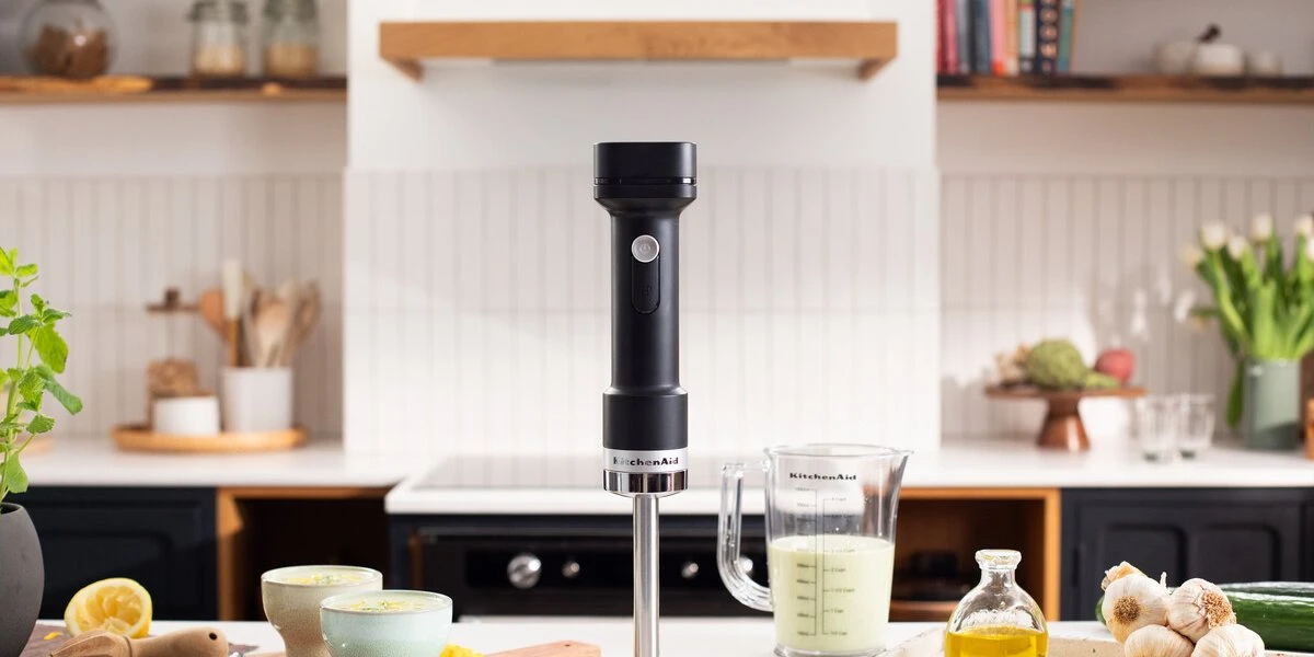 Bezprzewodowy blender ręczny KitchenAid Go 5KHBRV71BM, czarny, zdjęcie 2