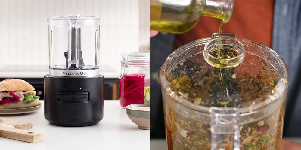 Bezprzewodowy mini malakser KitchenAid Go 5KFCR531BM, zdjęcie 3