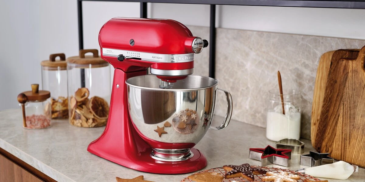 Mikser planetarny KitchenAid Artisan 5/175 5KSM175PSECA, czerwony karmelek, zdjęcie 2