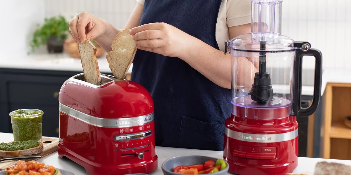 Toster KitchenAid Artisan na 2 kromki 5KMT2204EER, czerwony, zdjęcie 1