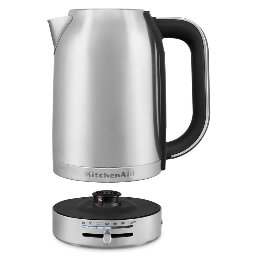 Czajnik KitchenAid 1,7 l z regulacją temperatury stal szczotkowana, wyposażenie