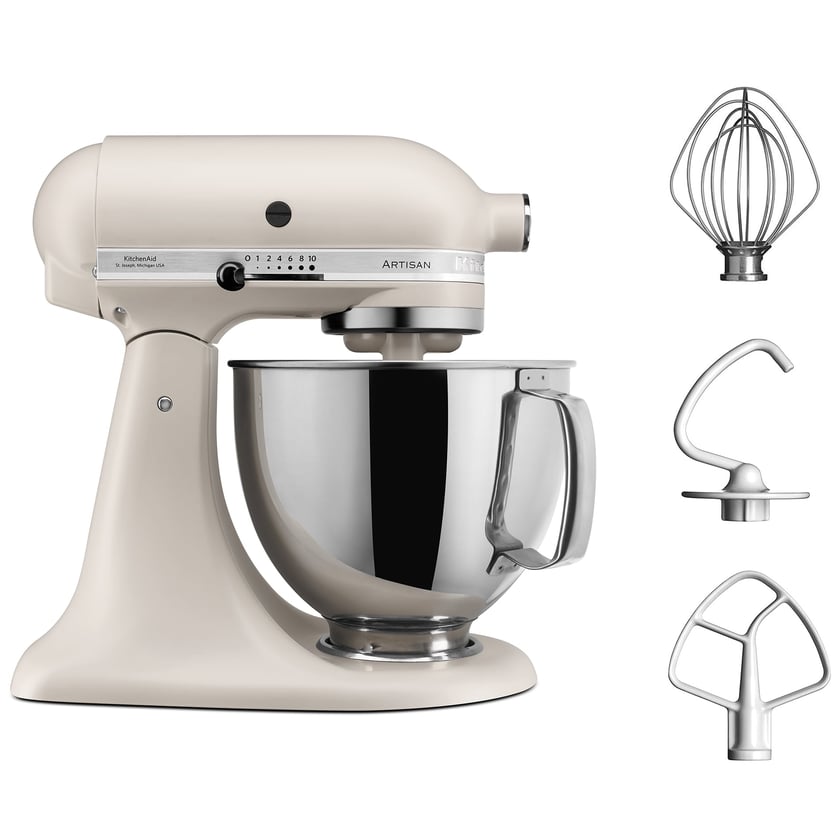 Mikser planetarny KitchenAid Artisan 5/125 milkshake, wyposażenie