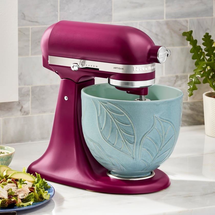 Dzieża ceramiczna 4,7 l Spring Leaves KitchenAid 5KSM2CB5LB