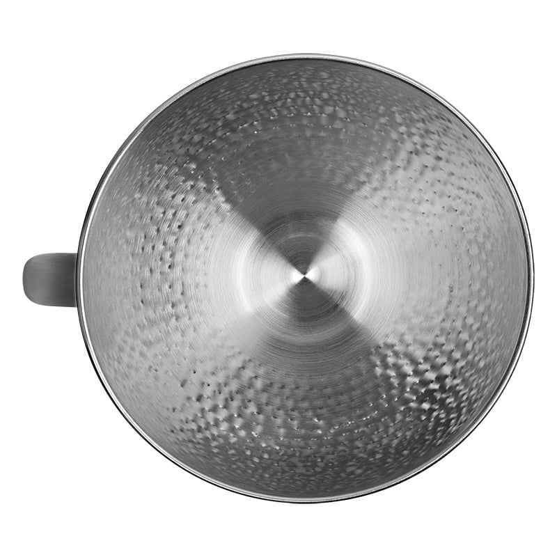 Dzieża z młotkowanej stali nierdzewnej 4,8 l KitchenAid 5KSM5SSBHM, wyposażenie