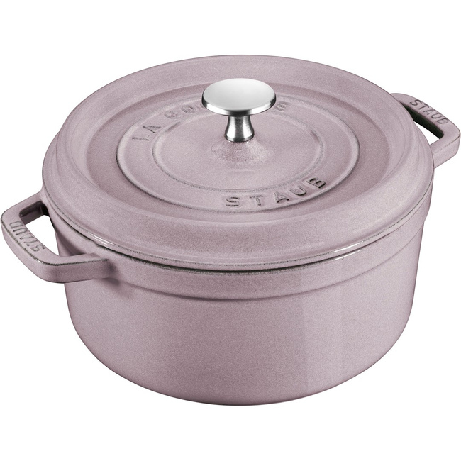 La Cocotte Garnek Żeliwny Okrągły 2.2 Ltr, Kwiat Wiśni - Staub
