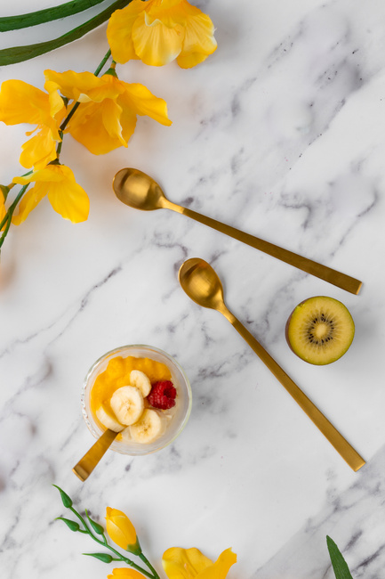Łyżeczka Coctailowa Vita Mat Gold Zawieszka 27824 - Kulig