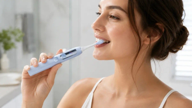 Szczoteczka elektryczna Xiaomi Mijia Smart Servo-Oscillation Toothbrush Pro, biała