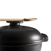 Garnek ceramiczny "Delight" na indukcję 2L- Czarny Dp -