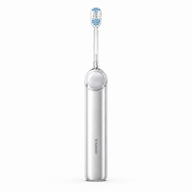Szczoteczka elektryczna RANVOO PQ5 Pure AirJet, srebrna