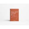 Album na zdjęcia Printworks All You Need is Love, pomarańczowa tkanina, 80 stron, 160 zdjęć