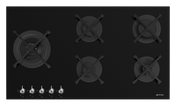 Smeg - Płyta gazowa, 90 cm, Classica, czarny Classica PV395Ln Czarny