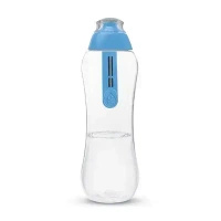 Butelka z wymiennym filtrem 500 ml niebieska - Dafi