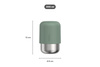 Kubek To Go na kawę Mepal Ellipse 300 ml, szałwiowy Nordic Sage