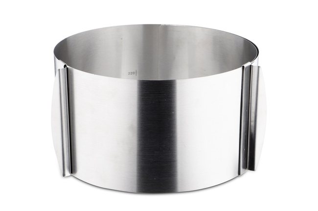 Wysoka obręcz do tortów - Weis