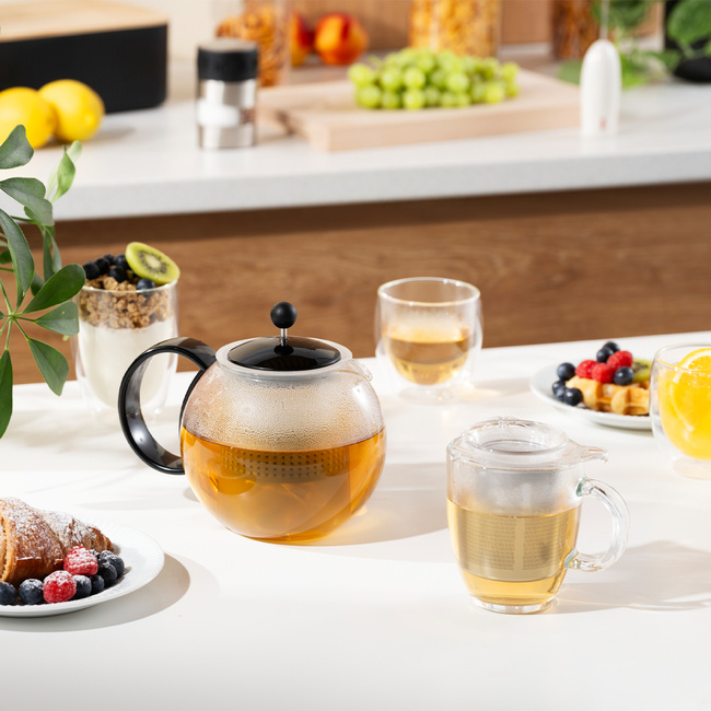 Bodum dzbanek do herbaty tłokowy Assam 1L Black