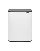 Kosz do segregacji Brabantia Bo Touch Bin 2 x 30 l, biały, 221408