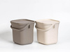 Plastia Kosz Na Bioodpady Z Wkładem 6 Ltr - Kremowy