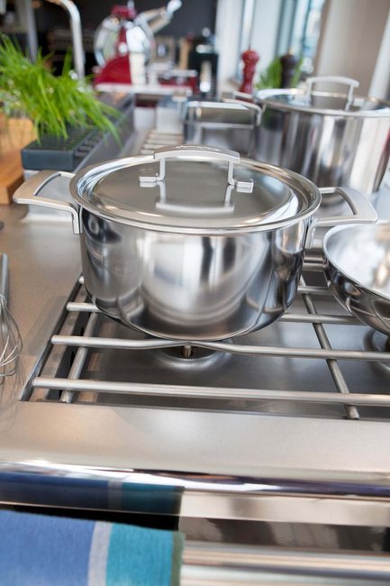 Industry 5 Garnek niski z pokrywką 4 Ltr - Demeyere