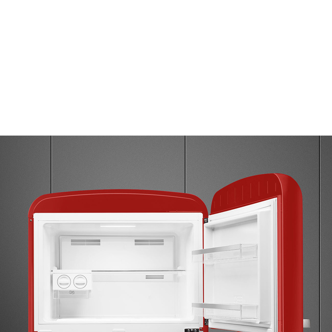 Smeg - Chłodziarko-zamrażarka FAB50RRD5 50'S STYLE - czerwony