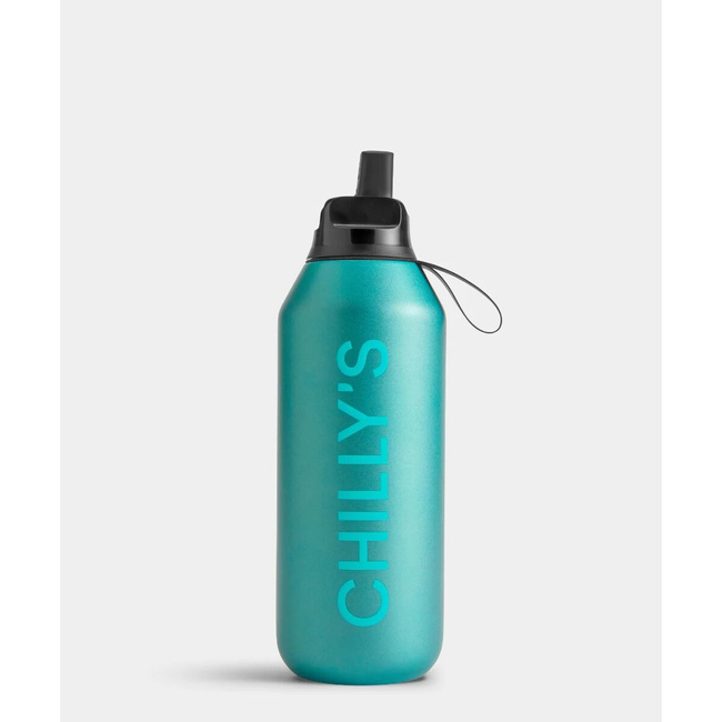 Butelka sportowa Chillys | 500 ml | Matowy metalik Altantis series 2 sport - Chillys bottles