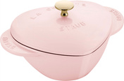 Staub Special Cocotte garnek żeliwny serce 1.75 ltr, różowy