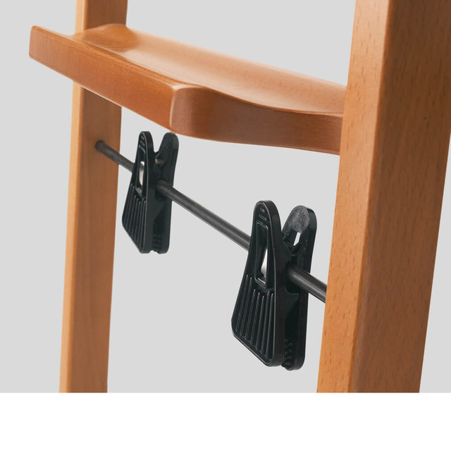 Mixer Wieszak do sypialni - 105 x 46 cm, brązowy - Arredamenti