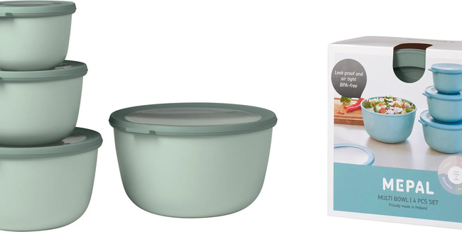 Zestaw 4 Misek Cirqula Okrągła 500 1000 2000 3000 Ml Nordic Jade 106233094700