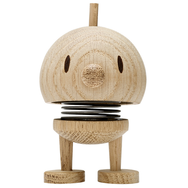 Figurka Hoptimist Bumble S Dąb Fsc Dekoracja Biurko Prezent Design