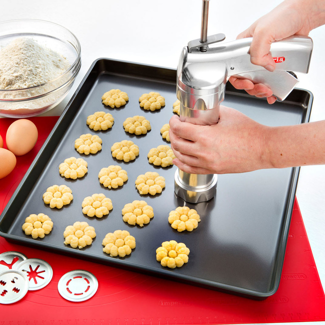 Mata silikonowa + wałek do makaronu - Imperia