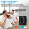 Extralink Smart Life Wall Socket Set Pro | Zestaw inteligentne gniazdko + ramka | Kolor Czarny, 230V, 1x USB A, 1x USB C, WiFi, Tuya