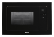 Smeg - Kuchenka mikrof., 20l, Linea, czarny LINEA FMI120B3 Czarny