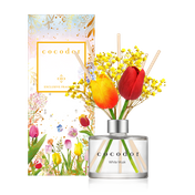 Dyfuzor zapachowy z patyczkami i prawdziwymi kwiatami Flower Tulip 200 ml White Musk