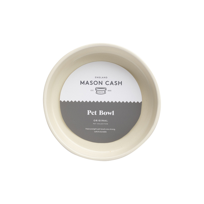 Miska dla psa Color MIX Cream 15 cm - Mason Cash