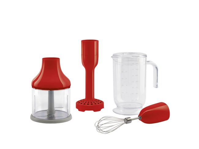 Smeg - Akcesoria do Blenderu Hbf, Czerwony 50's Style Hbac11Rd Czerwony