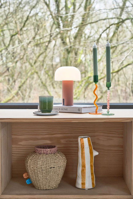 Świecznik Style Glass Green/Amber - Villa Collection