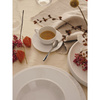 Talerz obiadowy 27 cm porcelana biała Alessi La Bella Tavola