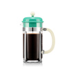 Bodum zaparzacz tłokowy french press Caffettiera 1L Light Green