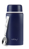 Termos obiadowy 750ml Fuori granatowy 28142 - Vialli Design