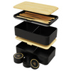 Lunchbox Original - Black & Bamboo - 1200 Ml - Umami