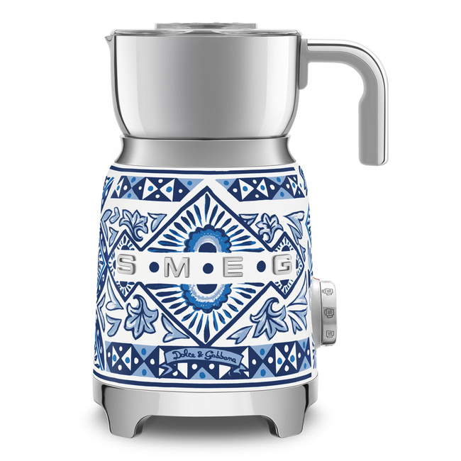 Smeg - Spieniacz Do Mleka Blu Mediterraneo Mff01DgbEu