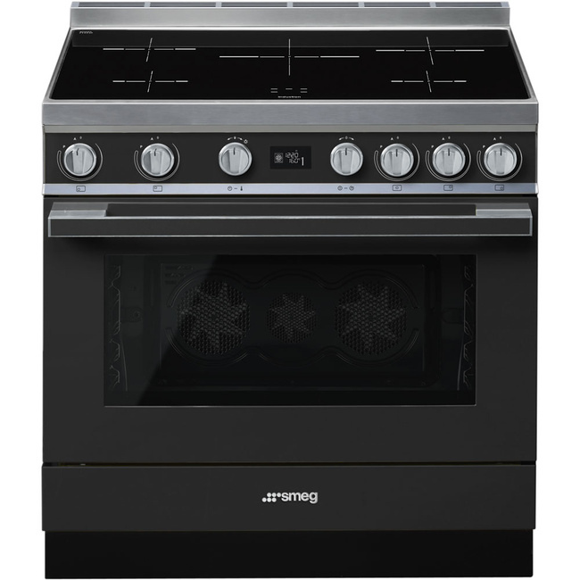 Smeg - Kuchnia wolnostojąca Portofino Cpf9ipan Antracytowy