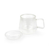 Kubek szklany z zaparzaczem Livorno 290ml - bezbarwny - Bredemeijer