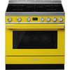 Smeg - Kuchnia wolnostojąca Portofino Cpf9ipyw Żółty